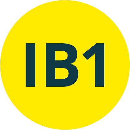 IB1 yellow roundel — small