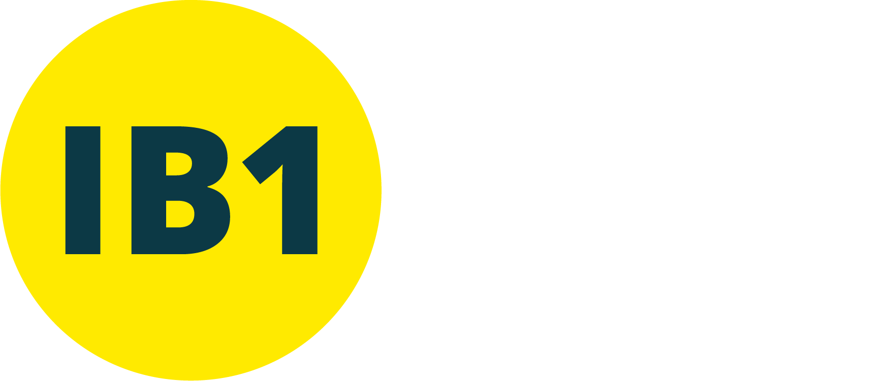 IB1 Open Energy: yellow roundel and white text