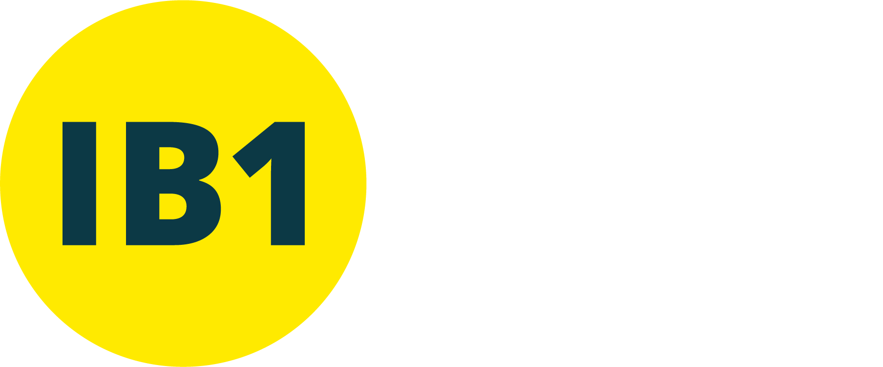 IB1 SERI: yellow roundel and white text