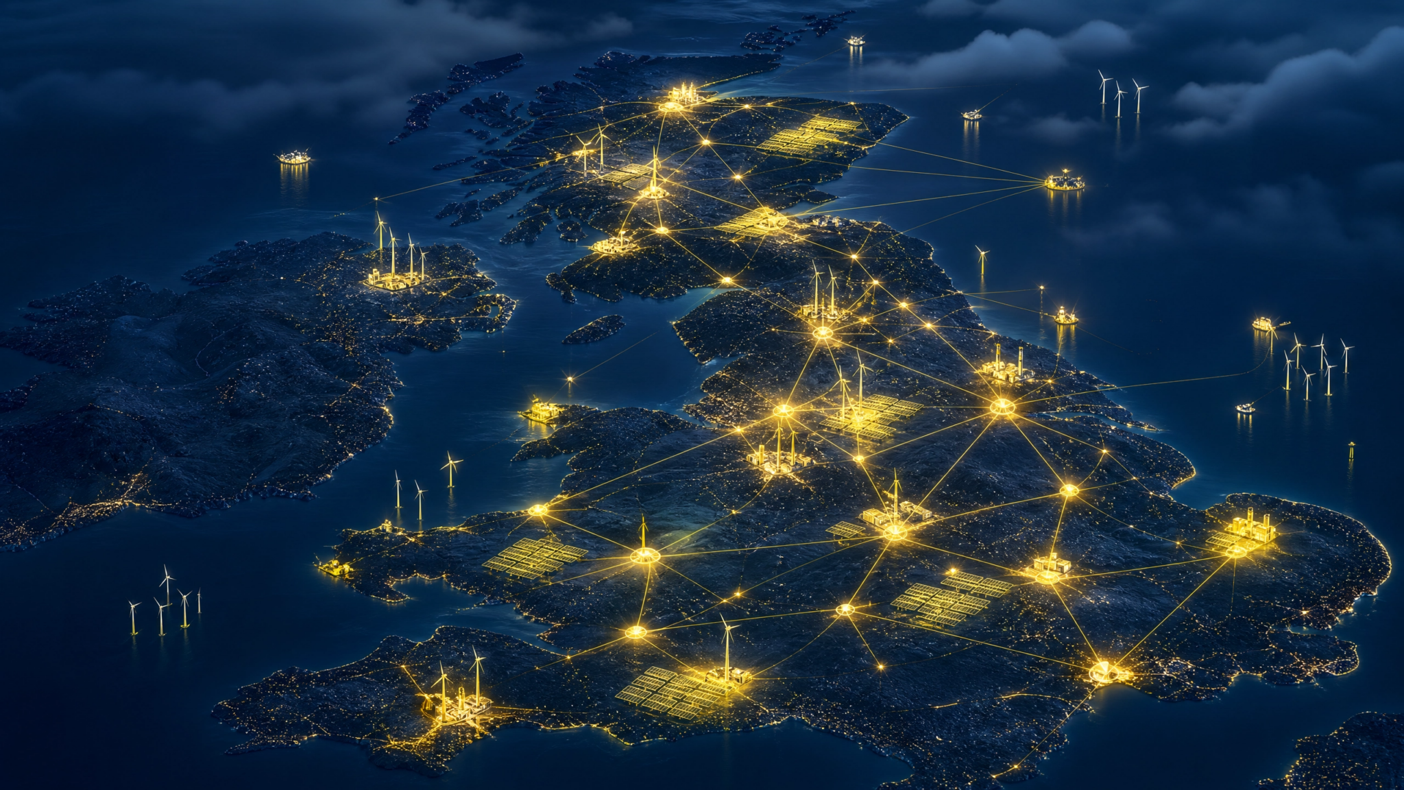 UK grid infrastructure